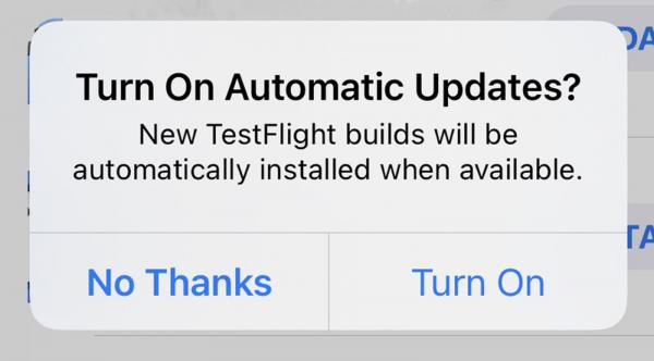 photo of TestFlight App Gains Automatic Update Support image