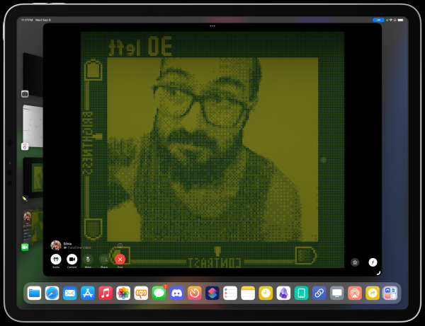 photo of I Used a Game Boy Camera for FaceTime Video Calls in iPadOS 17 and It Was Glorious image
