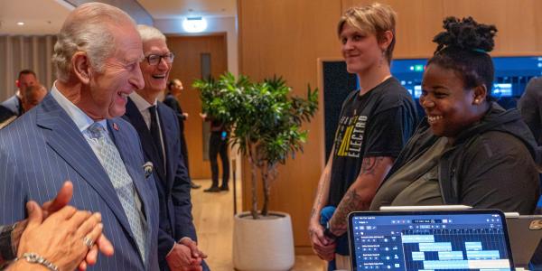 Apple partners with The King’s Trust on…