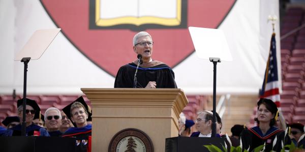 photo of Tim Cook to deliver commencement address at Gallaudet University on May 13 image