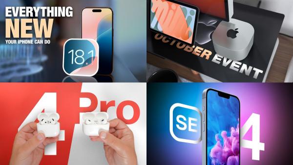 photo of Top Stories: iOS 18.1 Coming Soon, October Apple Event Rumors, and More image