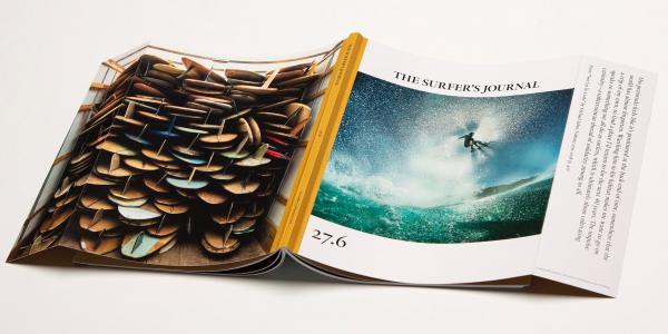photo of Tim Cook shows off latest Surfer’s Journal magazine cover shot with iPhone image