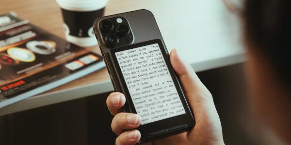 This tiny new MagSafe e-reader attaches directly to your&hellip;