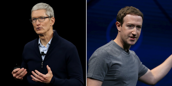 photo of Zuckerberg forced Facebook execs to switch to Android after being ‘infuriated’ by Tim Cook, report says image